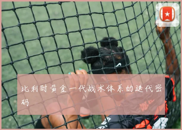 比利时黄金一代战术体系的迭代密码